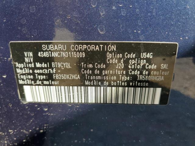 4S4BTANC7N3115009 Subaru Outback Limited