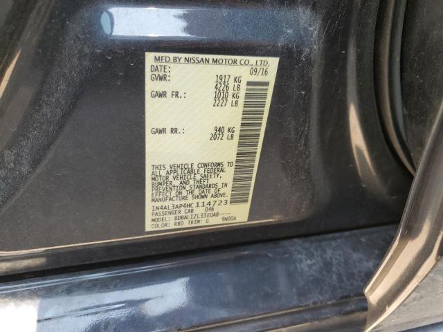 1N4AL3AP4HC114723 Nissan ALTIMA 2.5