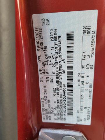 1FMCU9GX2GUA65696 Ford ESCAPE SE