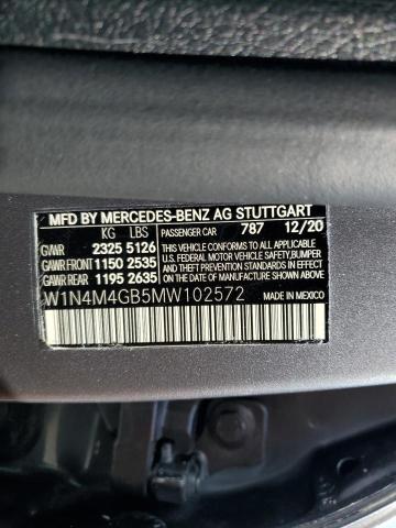W1N4M4GB5MW102572 Mercedes-Benz GLB 250