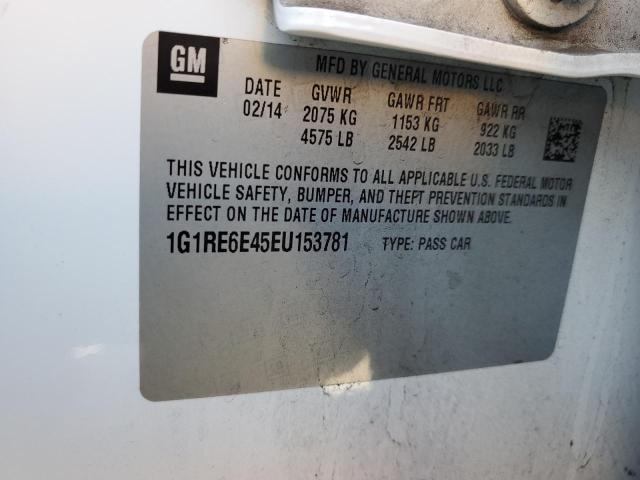 VIN 1G1RE6E45EU153781 2014 Chevrolet Volt no.12