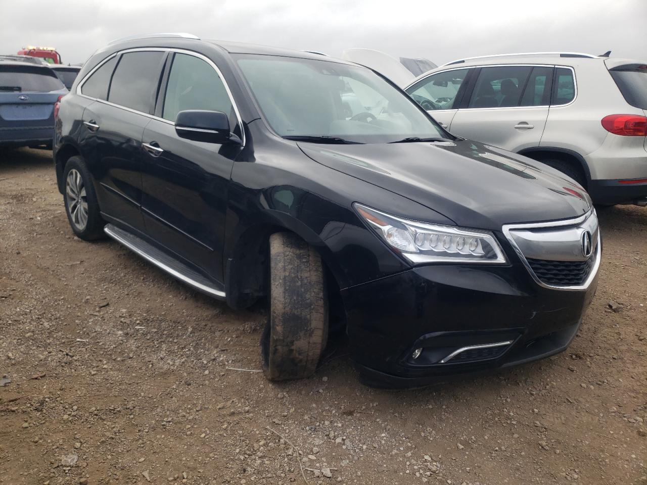 5FRYD4H45EB015252 2014 Acura Mdx Technology