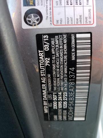 WDDHF5KB3EA781374 Mercedes-Benz E 350