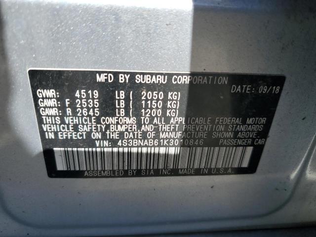 4S3BNAB61K3010846 Subaru Legacy 2.5 10