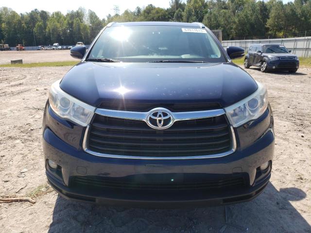 VIN 5TDJKRFH5ES019227 2014 Toyota Highlander, Xle no.5