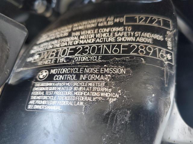 2022 BMW K1600 GT WB10F2301N6F28916