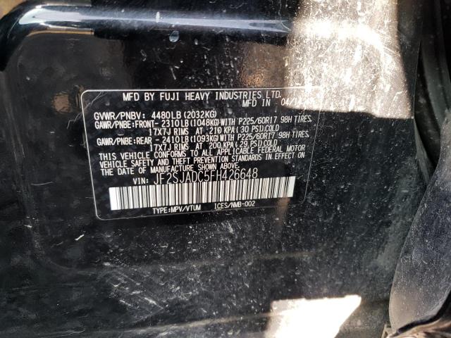 2015 SUBARU FORESTER 2 - JF2SJADC5FH426648