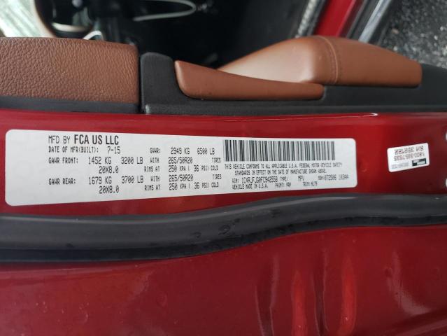 1C4RJFJG0FC942558 Jeep Grand Cherokee Summit