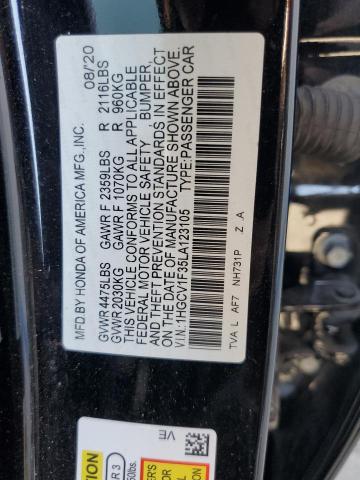 1HGCV1F35LA123105 | 2020 HONDA ACCORD SPO