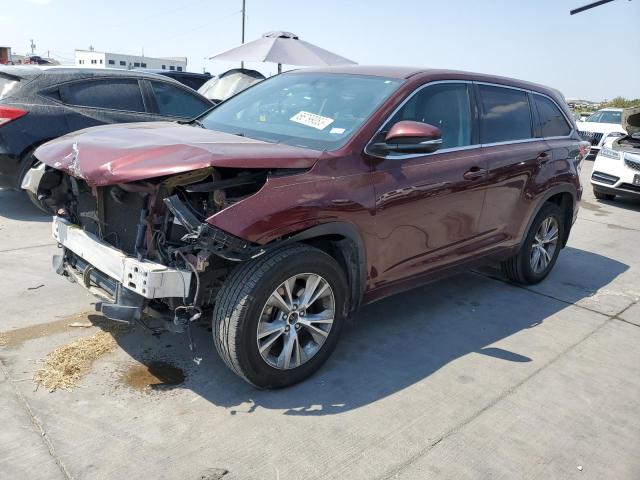 VIN 5TDZKRFH2ES005482 2014 Toyota Highlander, LE no.1