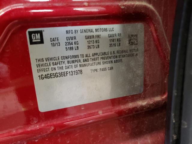 1G4GE5G36EF131978 Buick Lacrosse Premium