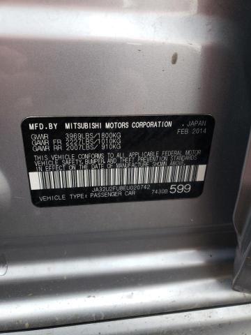 JA32U2FU8EU020742 Mitsubishi Lancer Es/es Sport