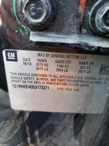 VIN 1G1RH6E46EU173271 2014 Chevrolet Volt no.12