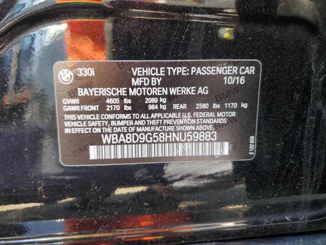 WBA8D9G58HNU59883 BMW 330 XI