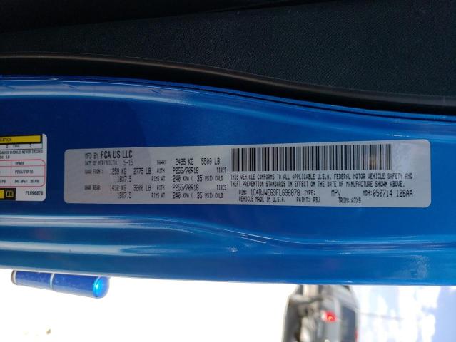 1C4BJWEG9FL696878 2015 Jeep Wrangler Unlimited Sahara