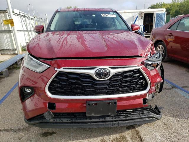 VIN 5TDGZRBH5LS019141 2020 Toyota Highlander, Xle no.5