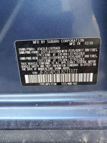 JF2GTAPC0L8233377 Subaru Crosstrek Premium