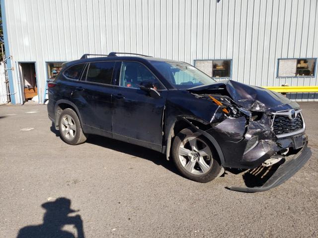 VIN 5TDCZRBH0MS156181 2021 Toyota Highlander, L no.4