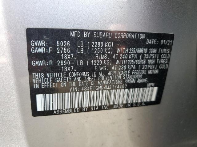 4S4BTGND4M3174402 Subaru Outback Limited Xt