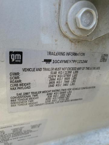 2023 CHEVROLET SILV2500 2 - 1GC4YMEY7PF121244