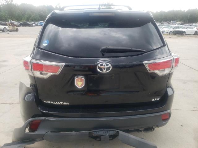 VIN 5TDKKRFH9ES015170 2014 Toyota Highlander, Xle no.6