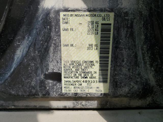 1N4AL3AP0FC489103 Nissan ALTIMA 2.5