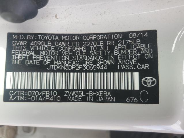 JTDKN3DP2F3065944 Toyota PRIUS PLUG-IN
