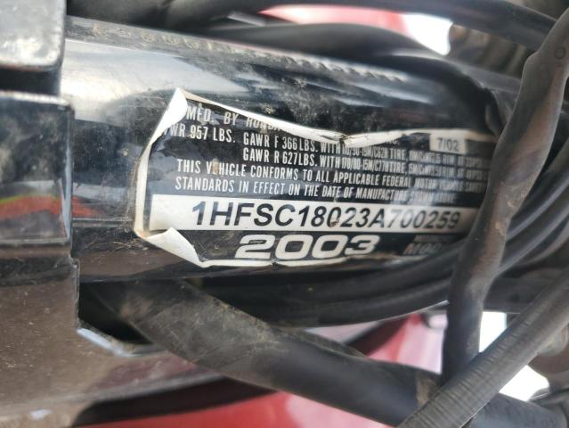 2003 HONDA VT1100 C - 1HFSC18023A700259