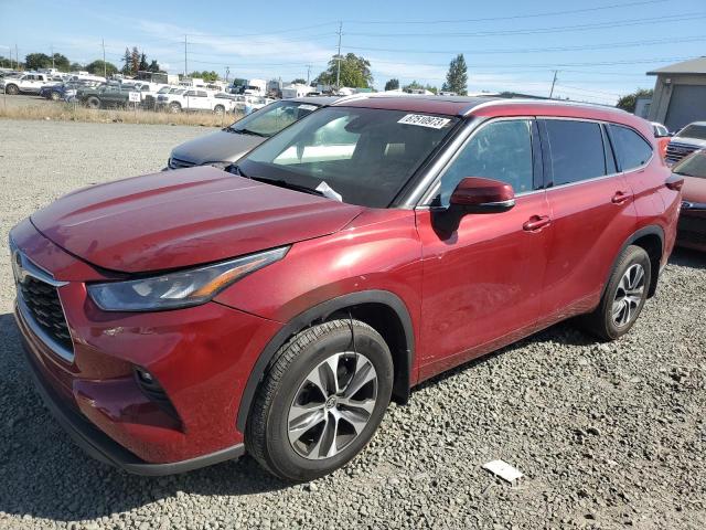 VIN 5TDGZRBH8LS050383 2020 Toyota Highlander, Xle no.1