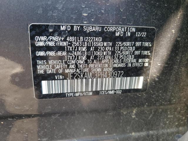 JF2SKAMC3PH430972 Subaru Forester Wilderness