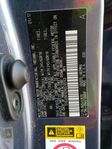 5TDJZRFH2HS510743 Toyota Highlander Se