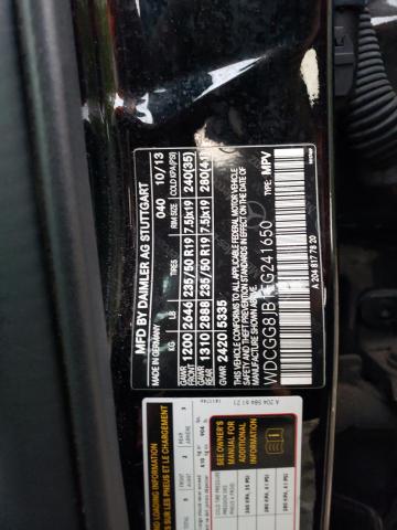 WDCGG8JB1EG241650 Mercedes-Benz Glk 350 4matic