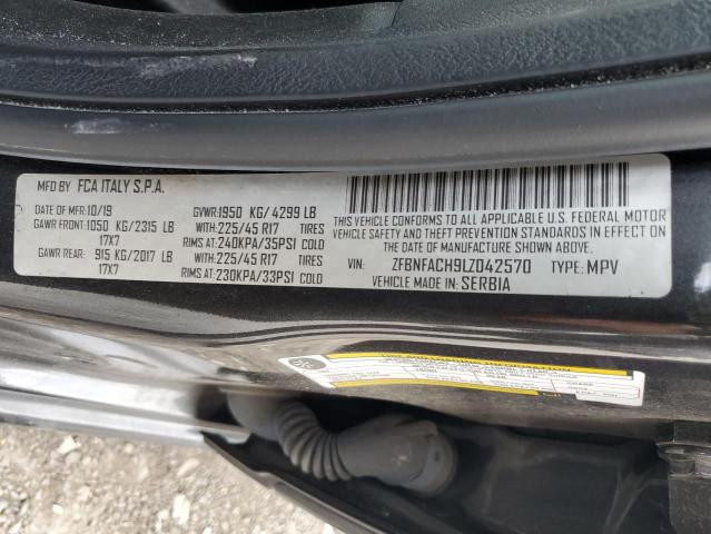 2020 FIAT 500L LOUNG ZFBNFACH9LZ042570