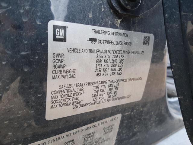 3GTP9EEL1MG120900 GMC Sierra K1500 At4