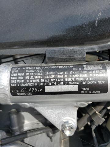 2002 SUZUKI SV650 S JS1VP52A522100360