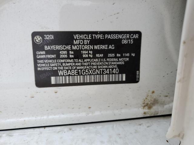 WBA8E1G5XGNT34140 BMW 320 I