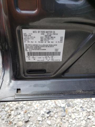 1FTEW1EF8FFA10594 Ford F150 Supercrew