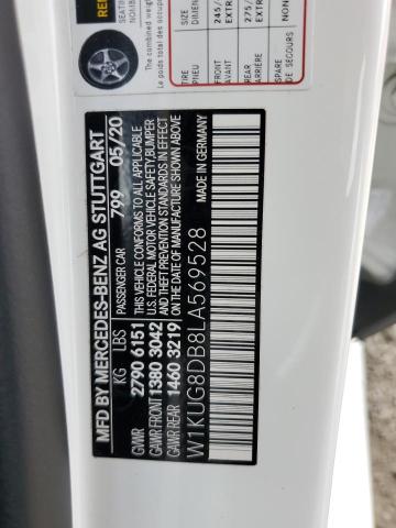 2020 MERCEDES-BENZ S 560 - W1KUG8DB8LA569528