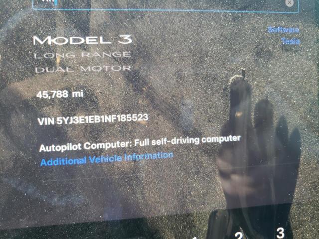 5YJ3E1EB1NF185523 Tesla Model 3  9