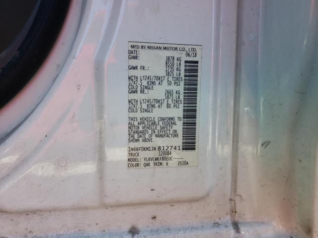 2018 NISSAN NV 1500 S - 1N6BF0KM1JN812741
