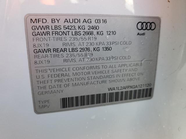 WA1L2AFPXGA121120 2016 AUDI Q5, photo no. 14