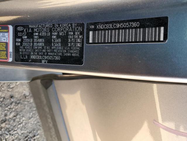 KNDCB3LC9H5057360 KIA NIRO FE