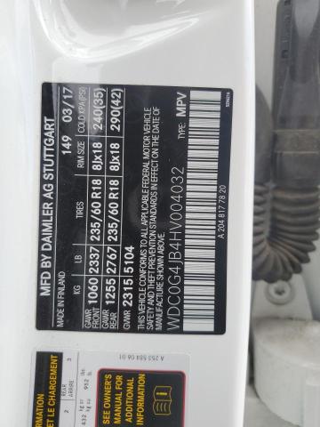WDC0G4JB4HV004032 Mercedes-Benz GLC 300