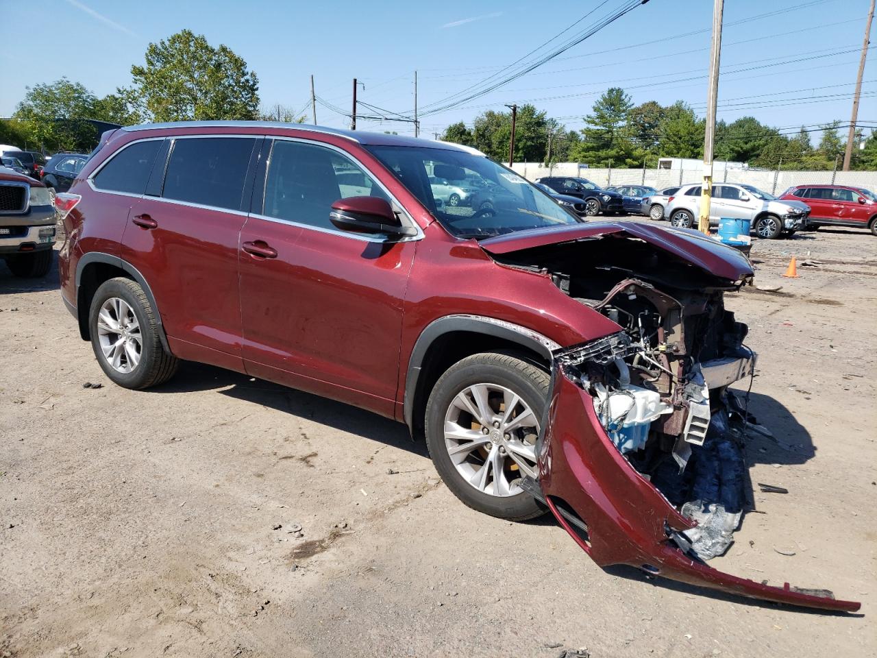 5TDJKRFH5FS158937 2015 Toyota Highlander Xle