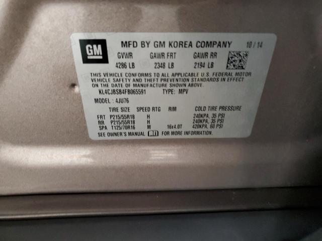 2015 BUICK ENCORE CON - KL4CJBSB4FB065591