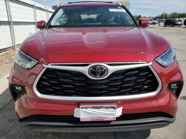 VIN 5TDKDRBH1PS032094 2023 Toyota Highlander, L no.5