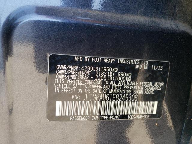 JF1GPAU61E8245306 Subaru Impreza Sport Limited