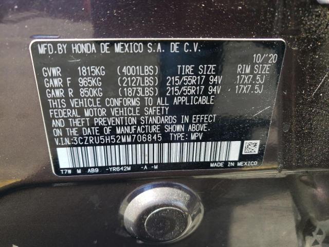 3CZRU5H52MM706845 Honda HR-V EX