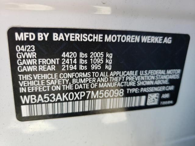 2023 BMW 228I - WBA53AK0XP7M56098