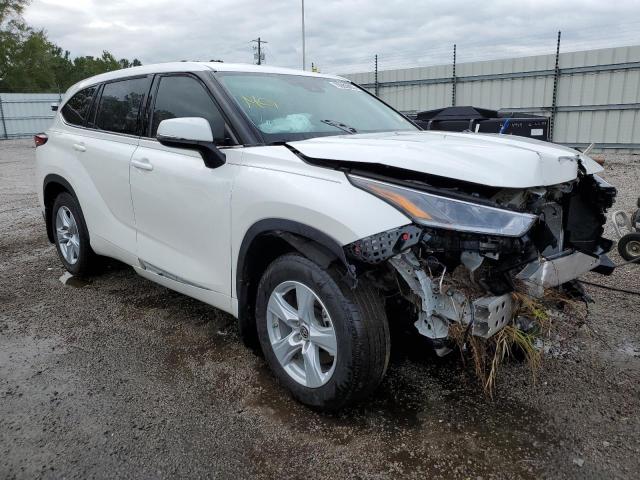 VIN 5TDCZRBH7MS538952 2021 Toyota Highlander, L no.4